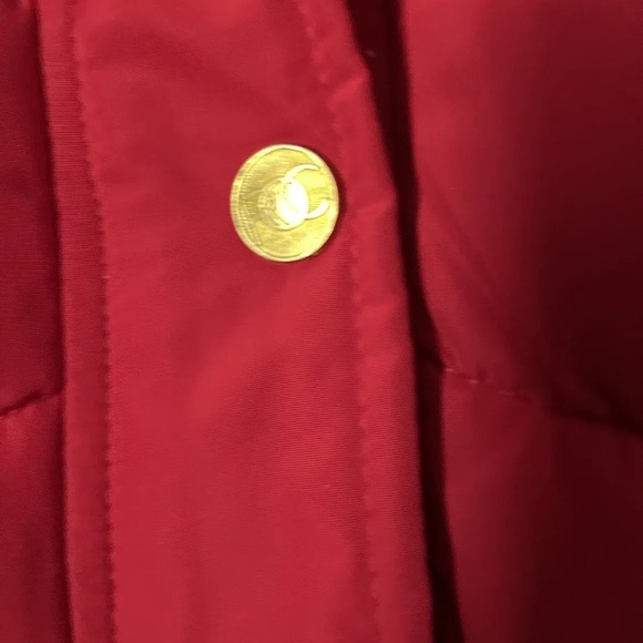 NWT Winter Coat, Red sz. L - Picture 7 of 7